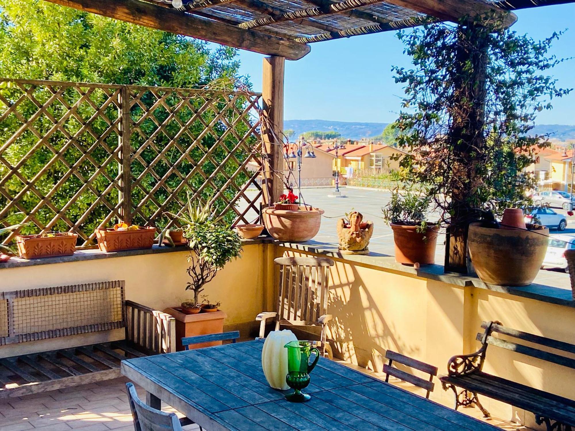 ボルセーナLa Terrazza Di Andreaアパートメント エクステリア 写真